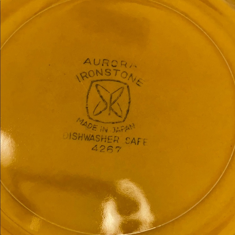 Vtg Aurora Ironstone Harmony House Serving Bowl - Picture 4 of 11